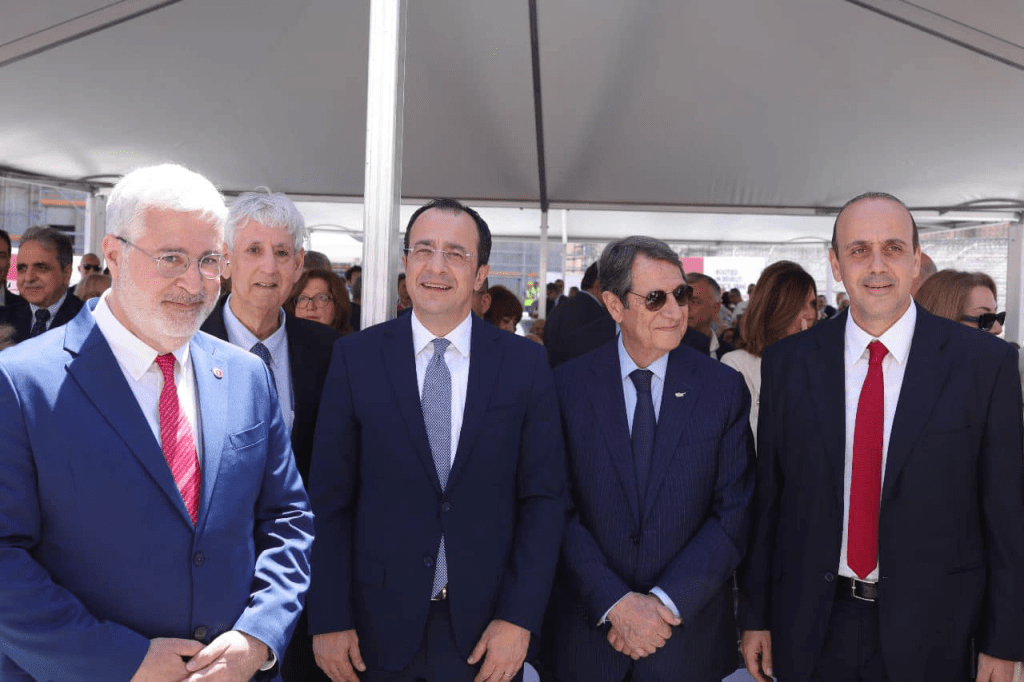 Πάφος: Κατάθεση θεμέλιου λίθου του American University of Beirut&nbsp;Mediterraneo