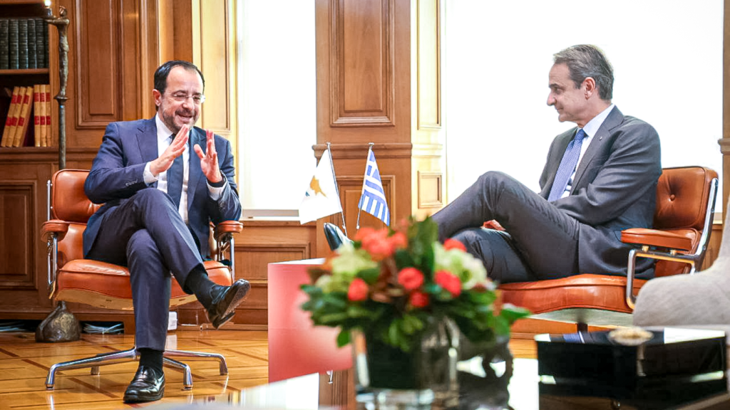ΠτΔ – Μητσοτάκης: Έχουμε κοινή στρατηγική και στόχους – ενισχύονται οι προσπάθειες επίλυσης του&nbsp;Κυπριακού