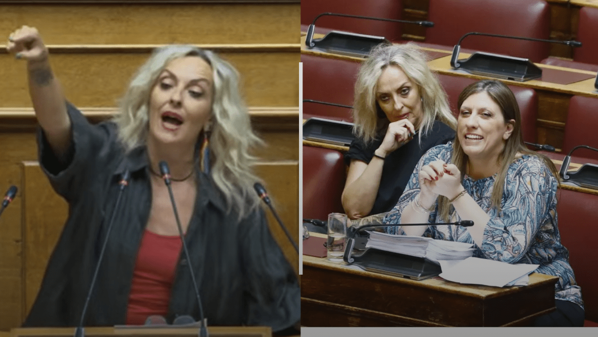 Απίστευτο σκηνικό στην Ελλάδα: Βουλεύτρια της Ζωής άρχισε να τραγουδά την κιβωτό στην&nbsp;Βουλή