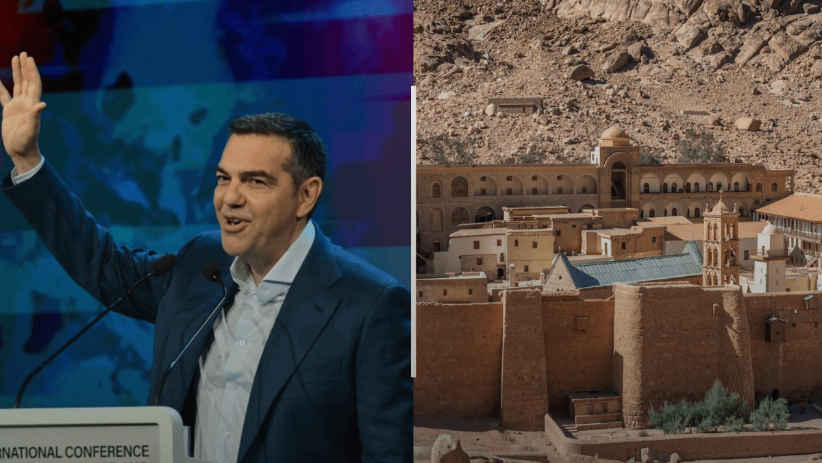 Επάνοδος Τσίπρα με πυρά σε Μητσοτάκη: Ολιγωρία και λάθη στην υπόθεση της Μονής&nbsp;Σινά