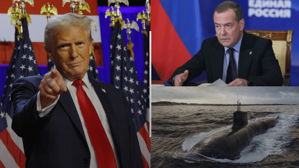 Τραμπ: Με αποστολή πυρηνικών υποβρυχίων κοντά στην Ρωσία απαντάει στον&nbsp;Μεντβέντεφ