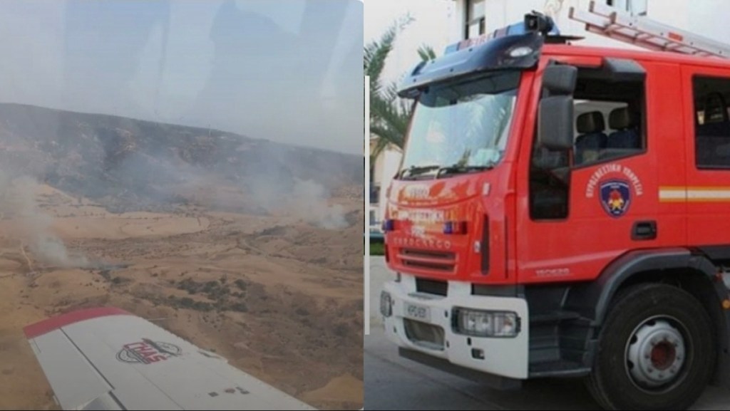 Τρεις εστίες φωτιάς στην Πάφου – Πυρκαγιά και στην Λευκωσία – Άμεση&nbsp;παρέμβαση