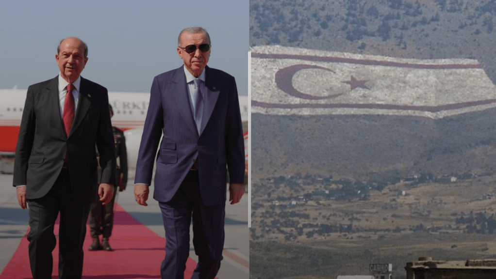 Προκλητικός Ερντογάν από τα κατεχόμενα: Θα είναι πάντα παρούσα η Τουρκία στο&nbsp;νησί
