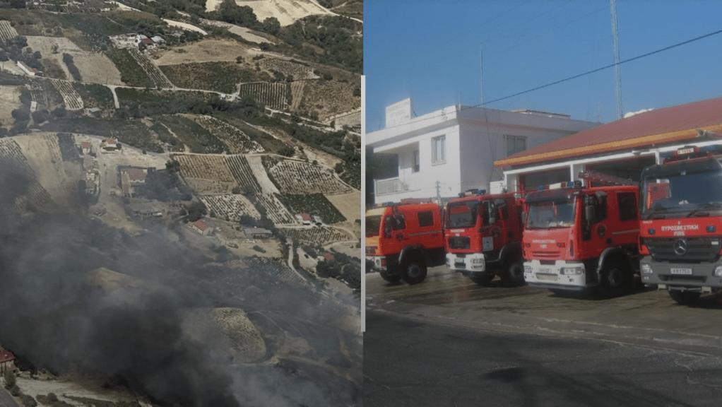 Τώρα: Πυρκαγιά στην περιοχή του Ομόδους – Άμεση&nbsp;κινητοποίηση