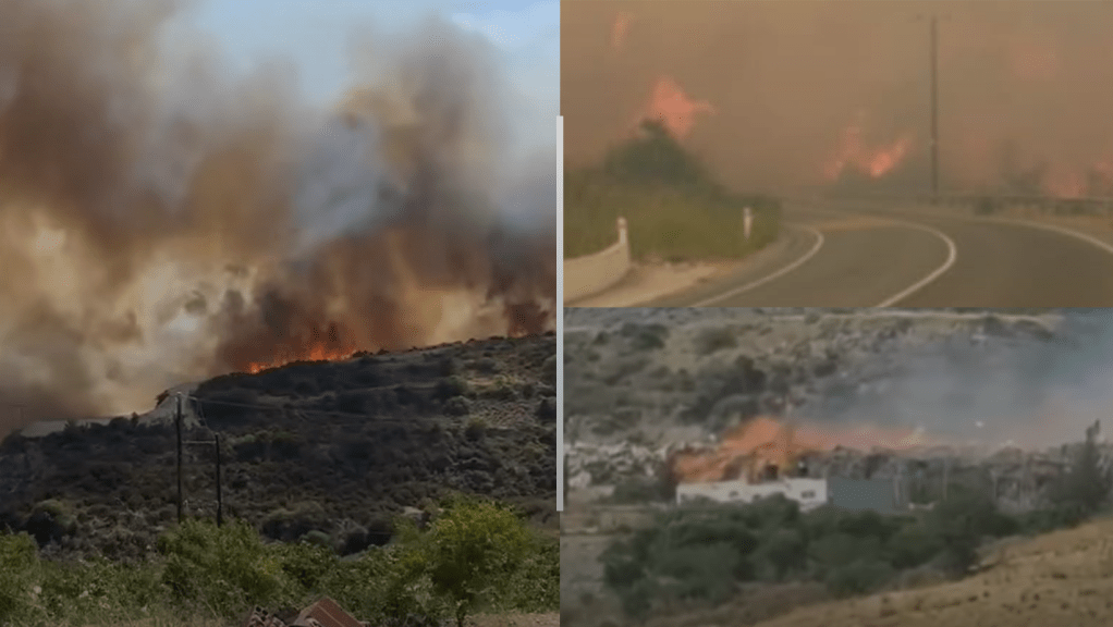 Πύρινα μέτωπα στην Λεμεσό: Στάχτη σπίτια – Εκκενώνονται&nbsp;χωριά