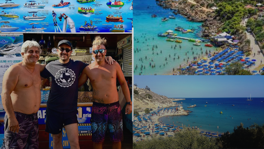 Στιγμές χαλάρωσης για τον ΠτΔ στην παραλία του Κόννου – Ευχές για καλή&nbsp;σεζόν